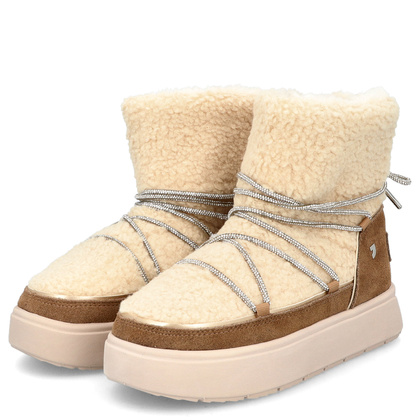 Hiszapńskie śniegowce damskie - GIOSEPPO 73266 BEŻOWE