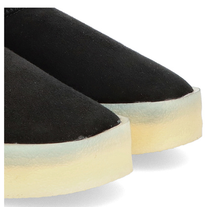 Skórzane śniegowce damskie - RAVINI 23 260 CZARNE