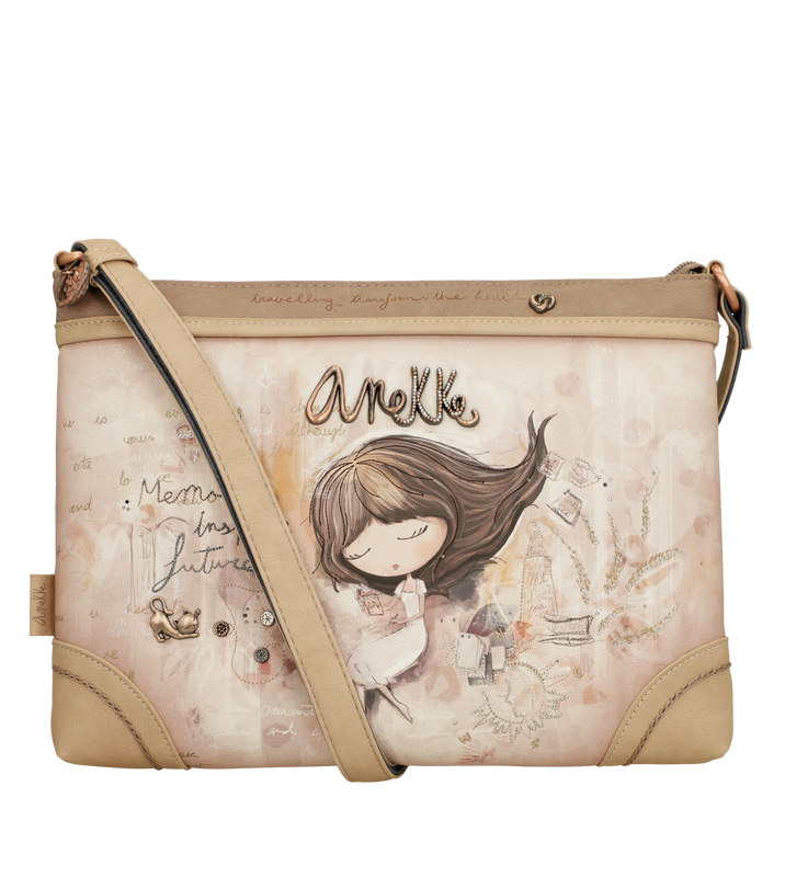 Pojemna listonoszka damska - ANEKKE MEMORIES 40803-701