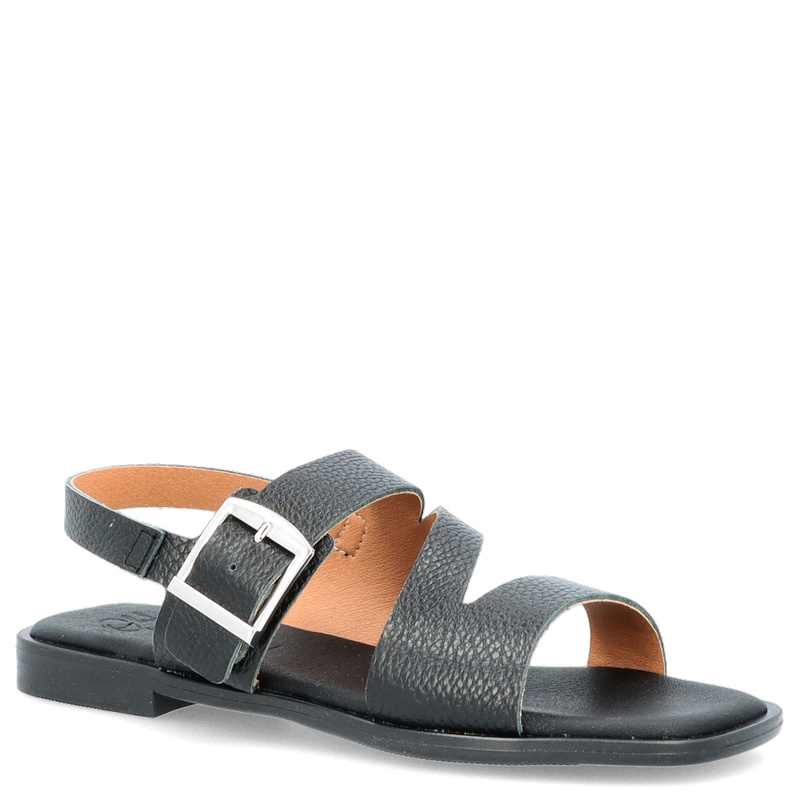 Eleganckie sandały ze skóry - OH! MY SANDALS 5581 CZARNE