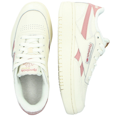 Sneakersy damskie - REEBOK CLUB C DOUBLE REVENGE GY4802 BIAŁO-RÓŻOWE