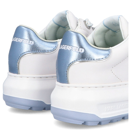 Sneakersy damskie - KARL LAGERFELD KAPRI KL67530 BIAŁE