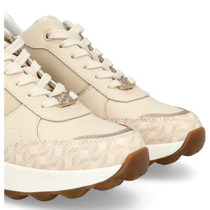 Wygodne sneakersy damskie - GEOX D.SPHERICA D45WAA BEŻOWE