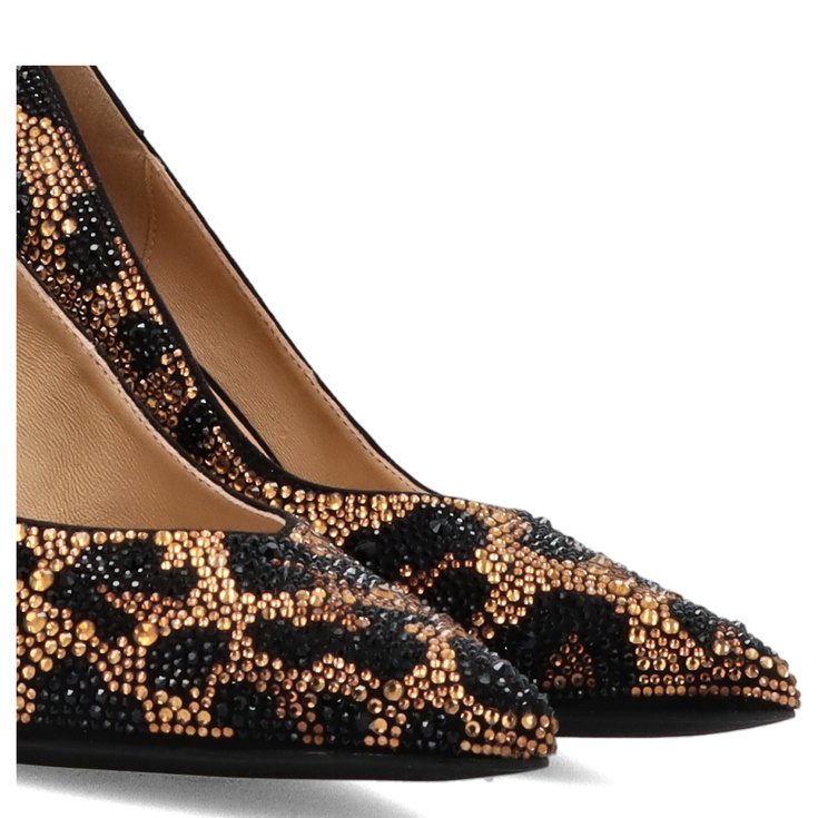 Hiszpańskie szpilki z cyrkoniami - ALMA EN PENA I250403 PANTERKA