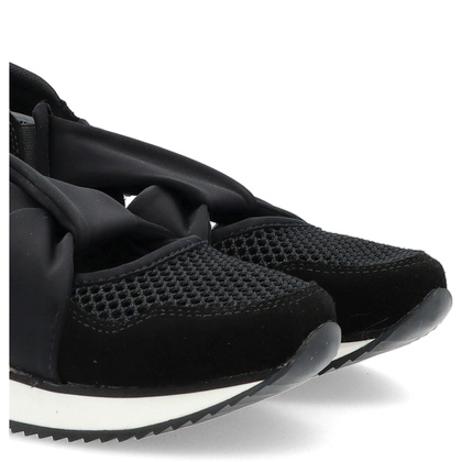 Hiszpańskie sneakersy na koturnie - GIOSEPPO 74059 CZARNE