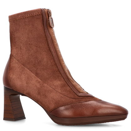 Hiszpańskie botki z zamkiem - HISPANITAS HI254186 BRĄZOWE