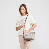 Torebka damska trzykomorowa - ANEKKE MUSE OLYMPIA 42743-184