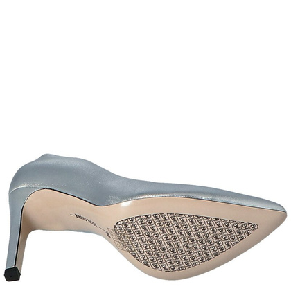 Klasyczne szpilki - BRAVO MODA 1373 SREBRNE