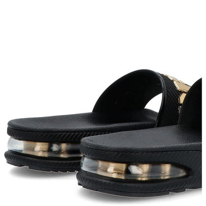 Klapki premium - PLEIN SPORT PACS USG0028 CZARNE