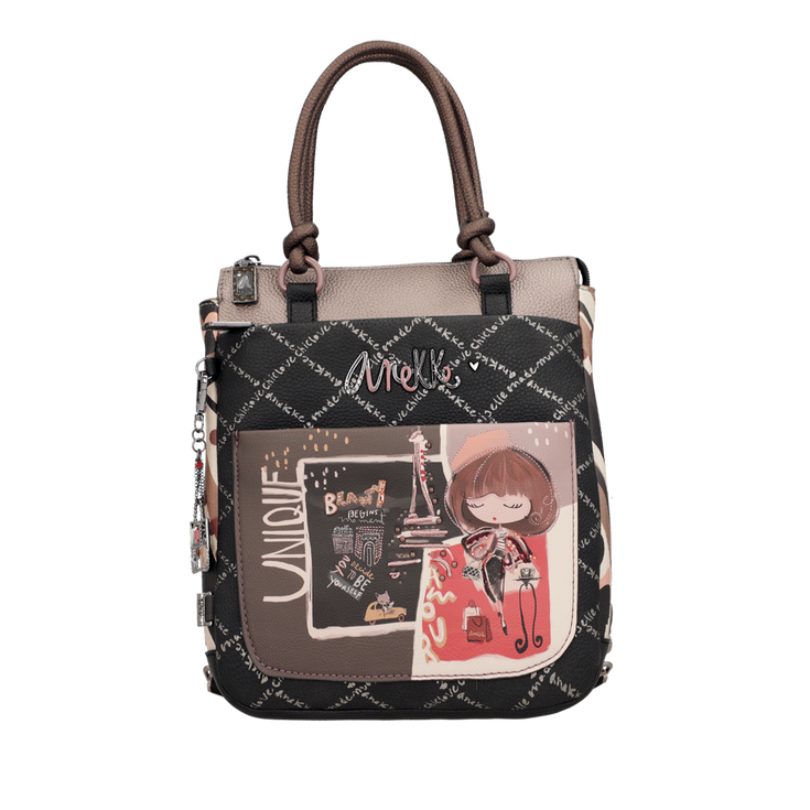 Torebka z funkcją plecaka - ANEKKE MADEMOISELLE 41805-288