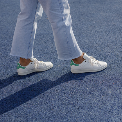 Sneakersy - ADIDAS STAN SMITH BIAŁE