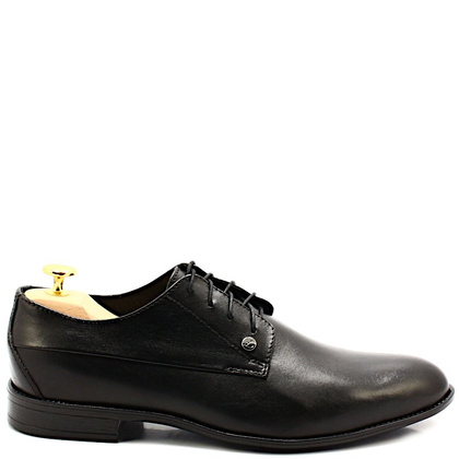 Buty męskie wizytowe - LEADER 344A-459 CZARNE