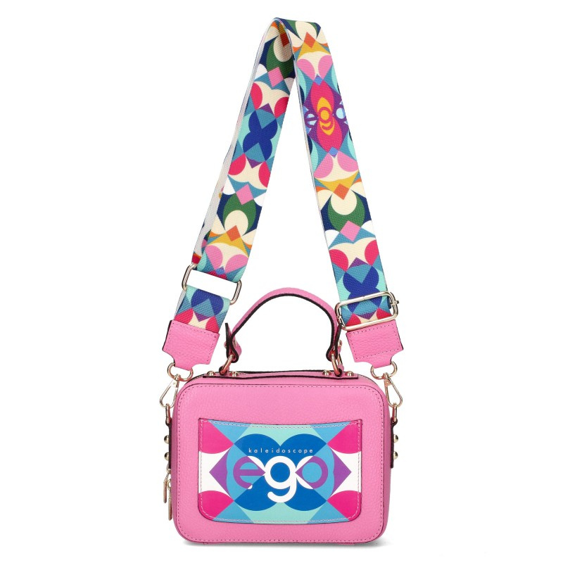 Mała torebka damska - EGO ES0232KL RÓŻOWA