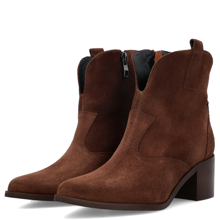 ZESTAW BUTY + TOREBKA  - KOTYL 4735 TOSCANIO G89 BRĄZOWY