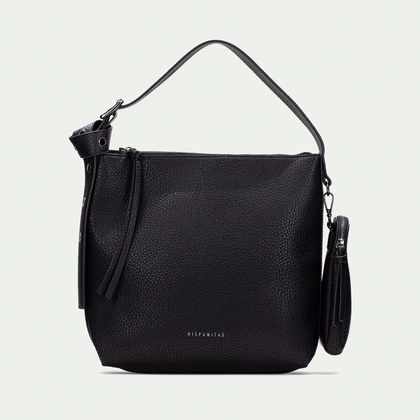 Duża torebka damska - HISPANITAS BI254145 CZARNY