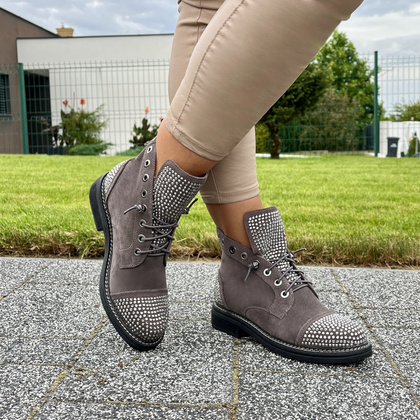 Hiszpańskie workery premium - ALMA EN PENA I240751 SZARE