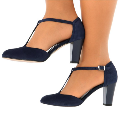 Buty taneczne - KOTYL 7063 GRANATOWE