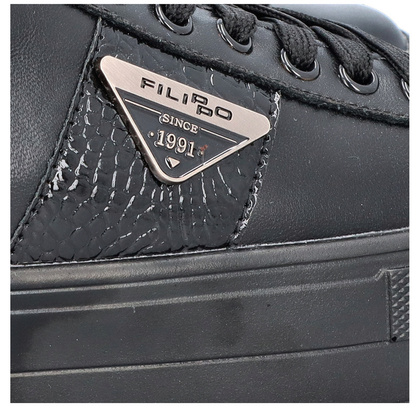Sportowe buty damskie - FILIPPO DP4707/23 CZARNE