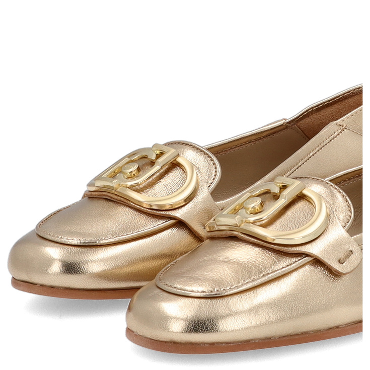 Eleganckie półbuty premium - LIU JO EMEL 03 ZŁOTE