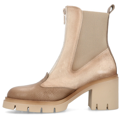 Botki na platformie - HISPANITAS HI254280 BEŻOWE