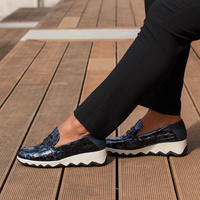 ZESTAW BUTY I TOREBKA - WONDERS C-7612 WB-52007 GRANATOWY