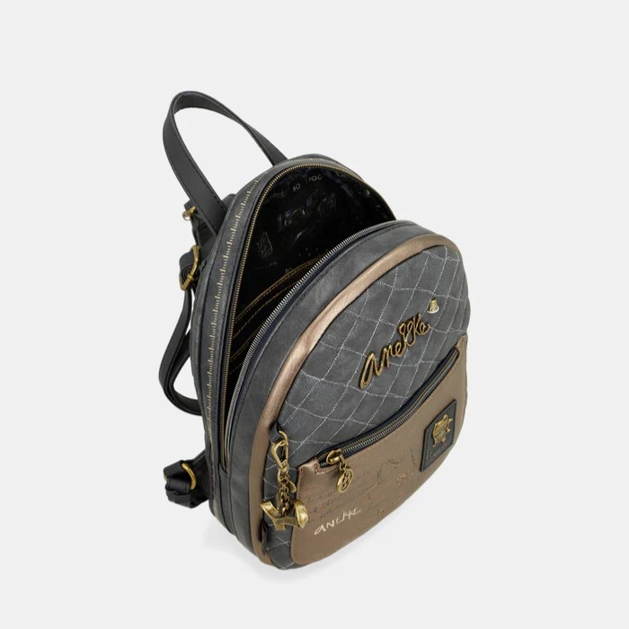 Klasyczny plecak damski - ANEKKE MADEMOISELLE BOUTIQUE 41855-252