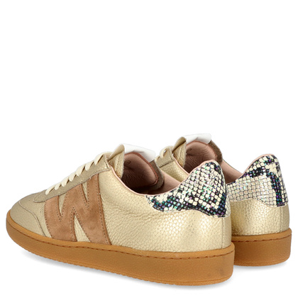 Hiszpańskie sneakersy premium - WONDERS A-2001 ZŁOTE