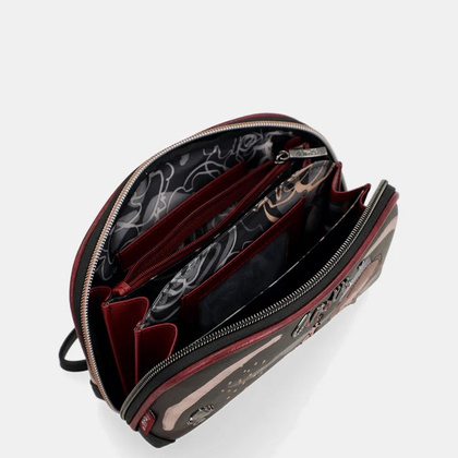Duży damski portfel kosmetyczka - ANEKKE MADEMOISELLE 41809-709