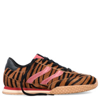 Hiszpańskie sneakersy damskie - GIOSEPPO 77010 BRĄZOWE