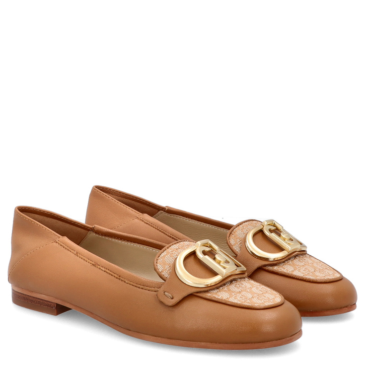 Eleganckie półbuty premium - LIU JO EMEL 03 BRĄZOWE