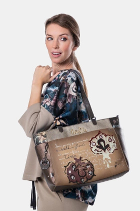 Duża torebka shopper - ANEKKE REAL MANIFESTO 41712-216