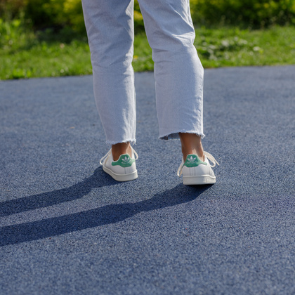 Sneakersy - ADIDAS STAN SMITH BIAŁE