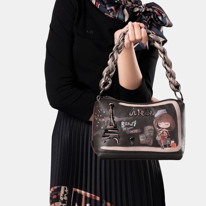 Mała torebka damska - ANEKKE MADEMOISELLE 41803-478