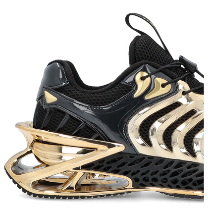 Sneakersy premium - PLEIN SPORT SADS USC0434 CZARNE