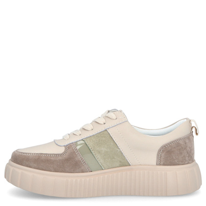 Buty sportowe damskie - FILIPPO DP6121/24 BEŻOWE