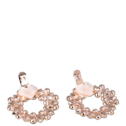 Ozdobne klipsy do butów Kryształki - TYMOTEO LOVE T48 ZŁOTE