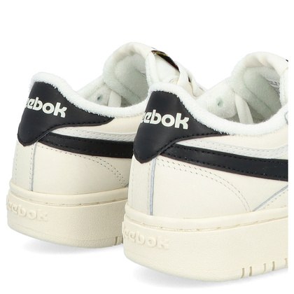 Sneakersy damskie - REEBOK CLUB C DOUBLE REVENGE H04190 BIALO-CZARNE