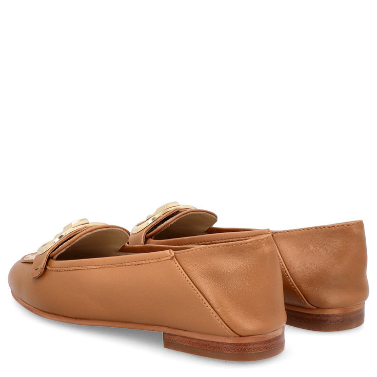 Eleganckie półbuty premium - LIU JO EMEL 03 BRĄZOWE
