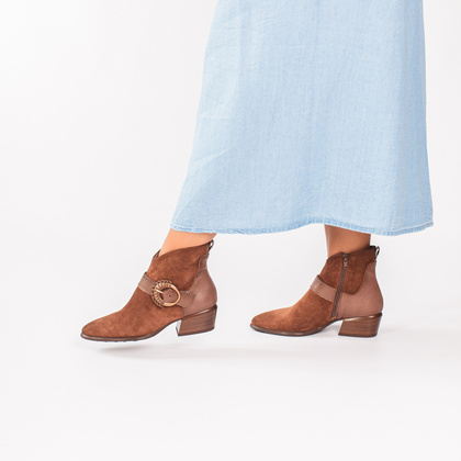 Hiszpańskie kowbojki- HISPANITAS PHI254256 BRĄZOWE