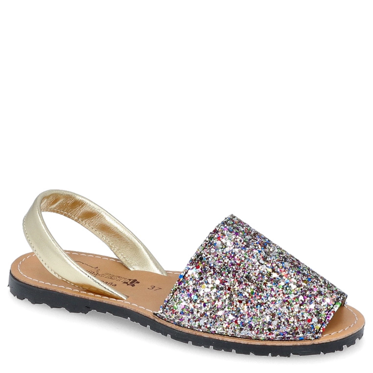 Eleganckie hiszpańskie sandały - TYMOTEO 550 MULTIKOLOR