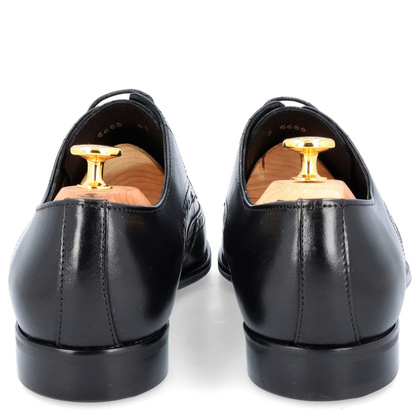 Wizytowe półbuty męskie - TAPI C-6688 CZARNE