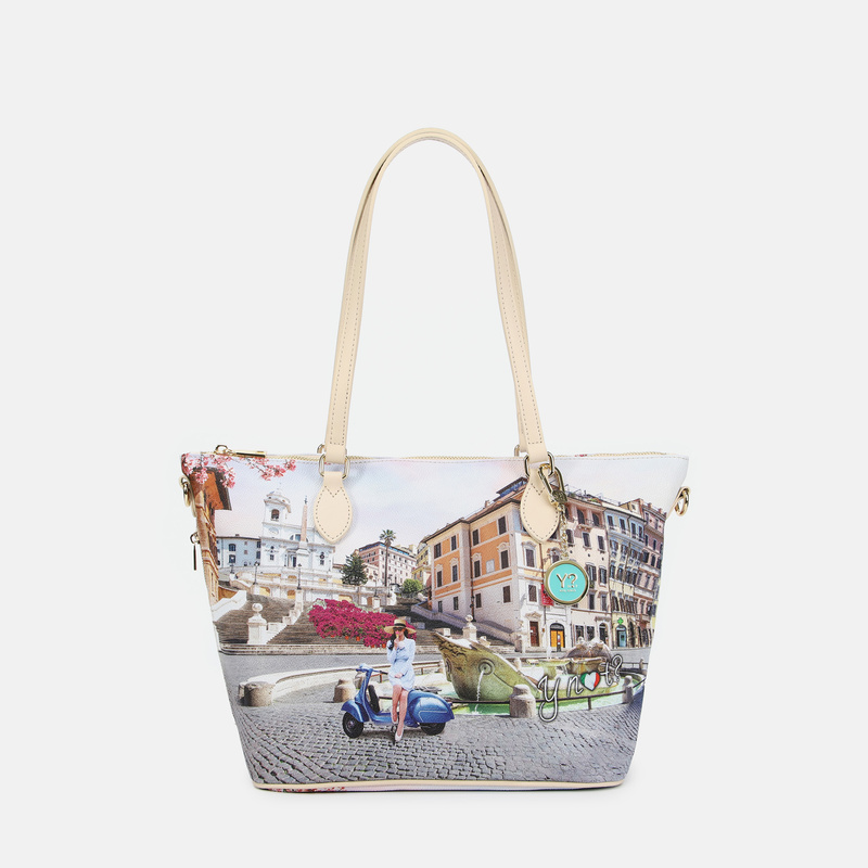 Torebka shopper - YNOT YES-396S5 VACANZA ROMANA