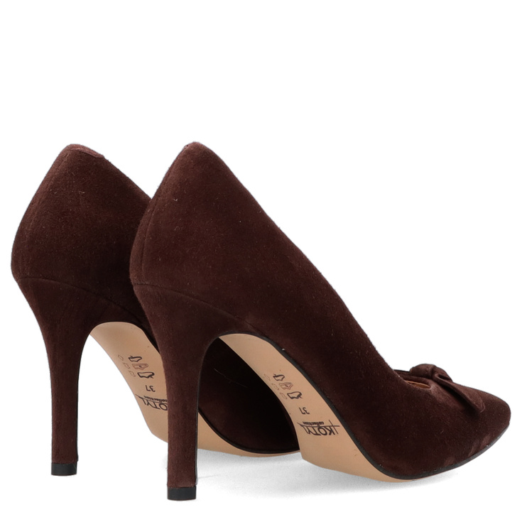 ZESTAW BUTY + TOREBKA - KOTYL 8519 TOSCANIO G141 BRĄZOWY