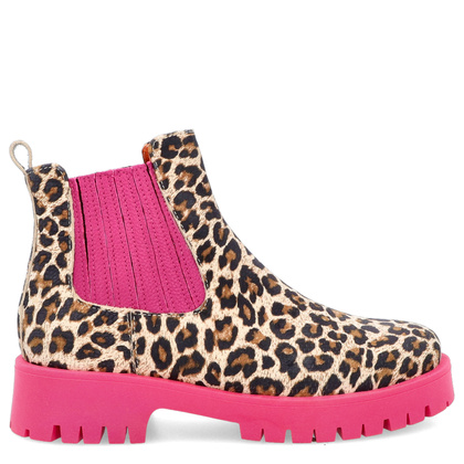 Kolorowe sztyblety - TYMOTEO A1001 PANTERA RÓŻ