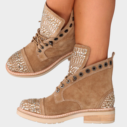 Hiszpańskie workery premium - ALMA EN PENA I240754 BEŻOWE