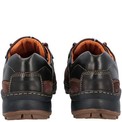 Polskie buty trekkingowe, skóra - KENT 515 BRĄZOWE