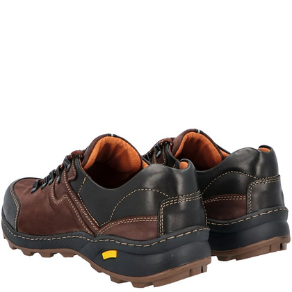 Polskie buty trekkingowe, skóra - KENT 515 BRĄZOWE