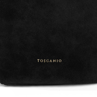 Torebka skórzana - TOSCANIO G100 CZARNY