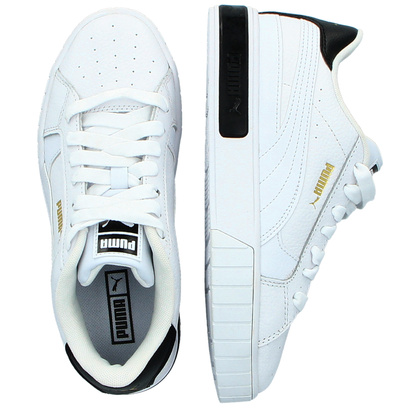 Sneakersy damskie - PUMA CALI STAR WN'S 380176 BIAŁO-CZARNE
