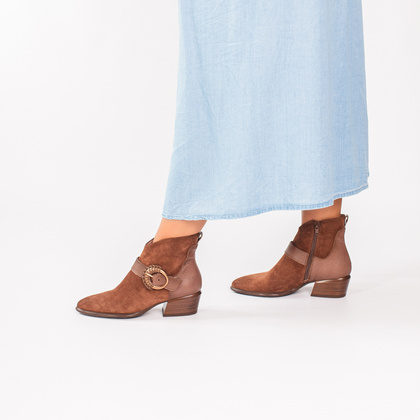 Hiszpańskie kowbojki- HISPANITAS PHI254256 BRĄZOWE